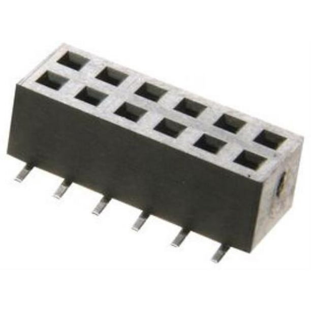 Board-To-Board Connector Receptacle Pack of 20 20 Contacts M22 Series M22-6341042 2 Rows 2 mm M22-6341042 Surface Mount Board-To-Board Connector Receptacle Pack of 20 20 Contacts M22 Series M22-6341042 2 Rows 2 mm M22-6341042 Surface Mount